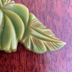 bakelite Jewelry - Authentic vintage Bakelite carved pin bakelite Jewelry - Authentic vintage Bakelite carved pin